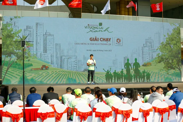 Agribank phát động giải chạy Vì tương lai xanh - Ảnh 6. Agribank phát động giải chạy Vì tương lai xanh - Ảnh 6.