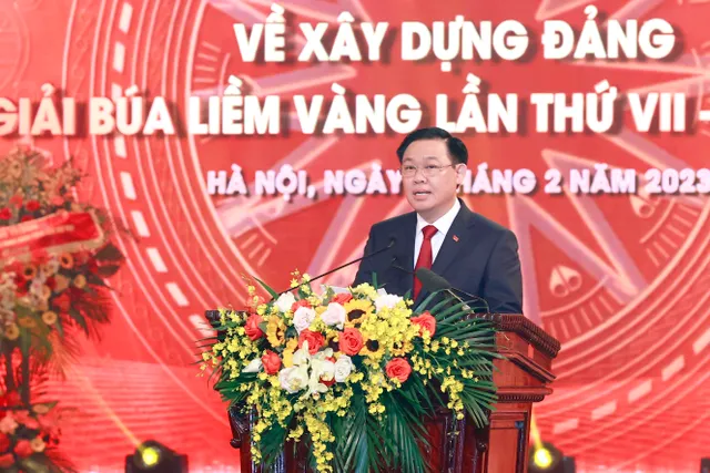 Lễ trao giải Giải Búa liềm vàng lần thứ VII năm 2022: Các tác phẩm bám sát những vấn đề nóng, sự kiện nổi bật - Ảnh 1.