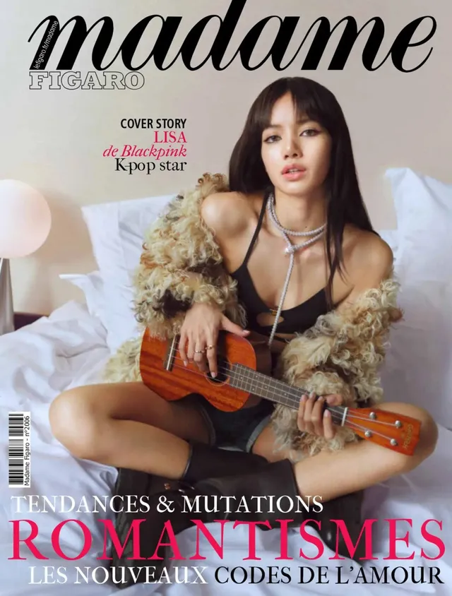 Lisa (BLACKPINK) sexy và quyến rũ trên trang bìa Madame Figaro Paris - Ảnh 1.