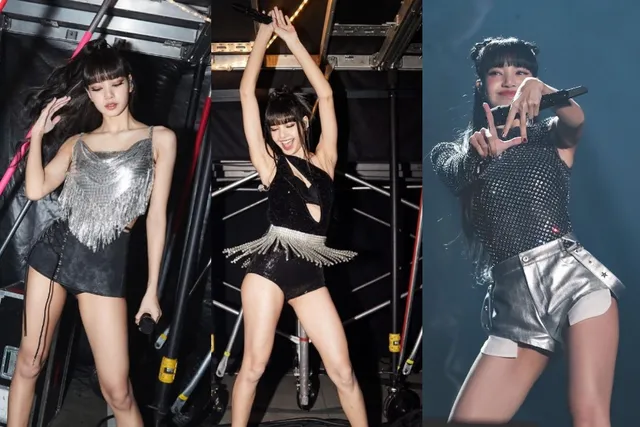 Ngắm nhìn phong cách thời trang biểu tượng của BLACKPINK trong tour diễn vòng quanh thế giới - Ảnh 8. Ngắm nhìn phong cách thời trang biểu tượng của BLACKPINK trong tour diễn vòng quanh thế giới - Ảnh 8.