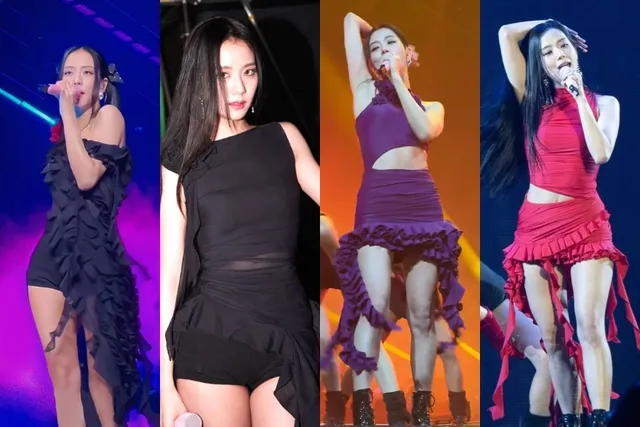 Ngắm nhìn phong cách thời trang biểu tượng của BLACKPINK trong tour diễn vòng quanh thế giới - Ảnh 5. Ngắm nhìn phong cách thời trang biểu tượng của BLACKPINK trong tour diễn vòng quanh thế giới - Ảnh 5.