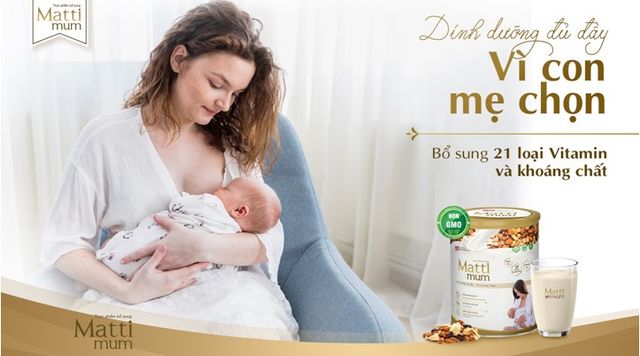 Ra mắt Matti mum - Sữa hạt lợi sữa 100% đạm thực vật, dinh dưỡng vàng cho mẹ và bé - Ảnh 2.