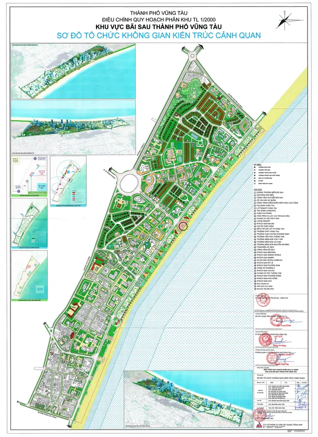 Bà Rịa - Vũng Tàu: Điều chỉnh quy hoạch tỷ lệ 1/2.000 phân khu Bãi Sau - Ảnh 1.