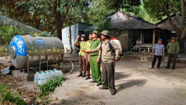 An Giang kiểm tra công tác phòng cháy, chữa cháy tại rừng Tân Lợi và Trà Sư - Ảnh 1.