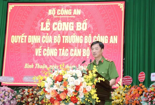 Bình Thuận: Có Giám đốc Công an tình mới - Ảnh 1.