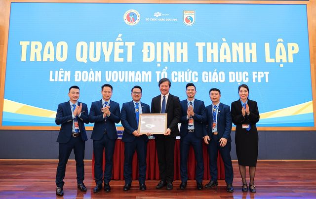 Tổ chức giáo dục đầu tiên trên cả nước có liên đoàn Vovinam - Ảnh 1.