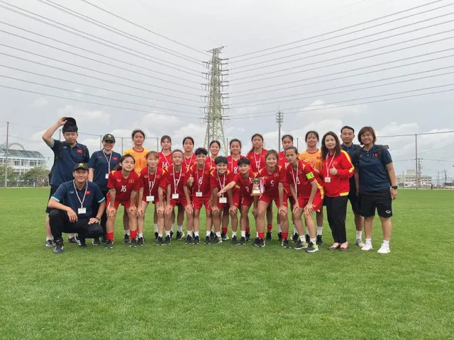 Chung kết Jenesys 2022, U17 nữ Việt Nam – U17 nữ Nhật Bản: 0-12; trận thua nhiều bài học quý - Ảnh 6.