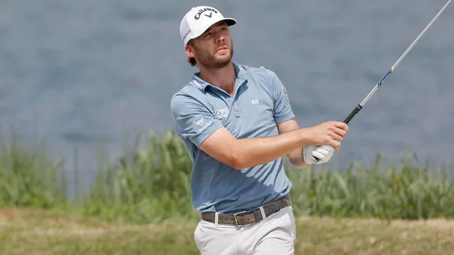 Sam Burns vô địch giải golf WGC Dell Match Play   - Ảnh 1.