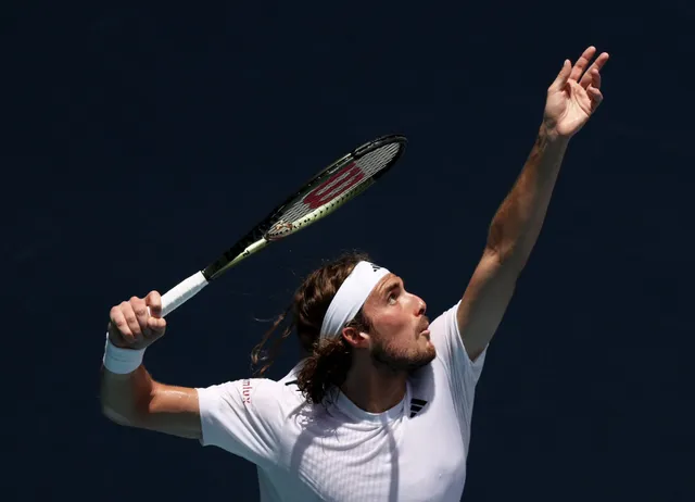 Stefanos Tsitsipas lọt vào vòng 4 đơn nam Miami mở rộng 2023   - Ảnh 1.