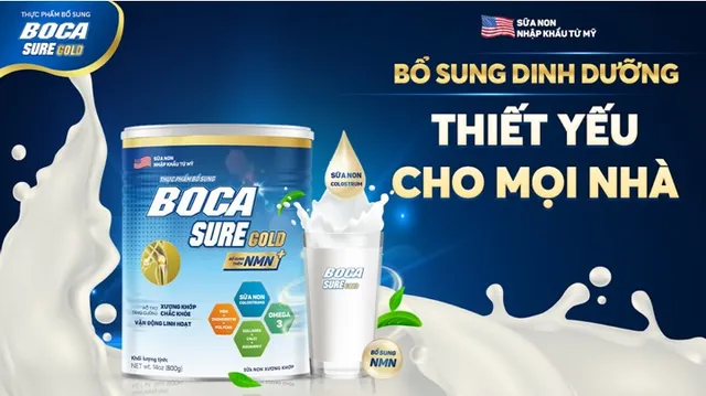 BocaSure Gold hỗ trợ chăm sóc xương khớp và sức khỏe toàn diện cho mọi người - Ảnh 2.