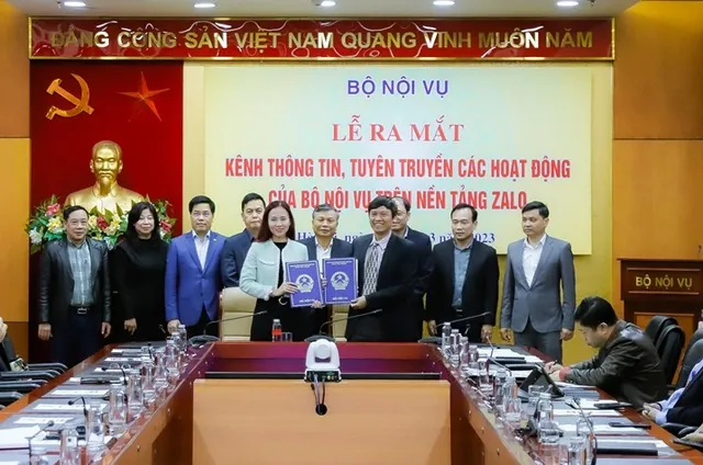 Bộ Nội vụ chính thức ra mắt trang Zalo sau 3 tháng thử nghiệm - Ảnh 1.