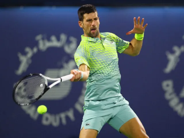 Novak Djokovic vào bán kết Dubai Championships - Ảnh 1.