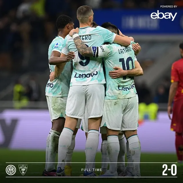 Inter Milan giành 3 điểm trước Lecce - Ảnh 1.