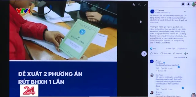 Nhiều ý kiến về phương án giảm mức chi trả khi rút bảo hiểm xã hội một lần - Ảnh 2.