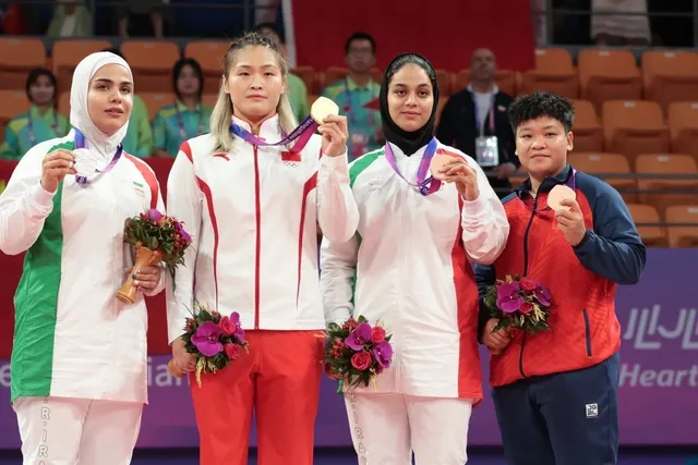 ASIAD 19 | Võ sĩ kurash Võ Thị Phương Quỳnh đạt HCĐ - Ảnh 2.