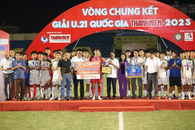 Thắng SLNA trên chấm luân lưu, U.21 PVF-CAND vô địch giải U.21 quốc gia 2023 - Ảnh 10.