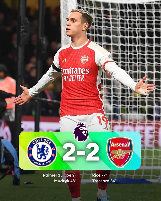 Vòng 9 Ngoại hạng Anh | Chelsea đánh rơi chiến thắng trước Arsenal - Ảnh 1.