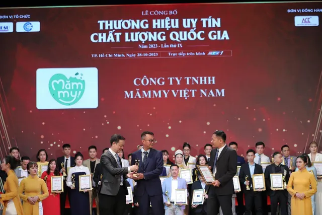 Mămmy thắng lớn tại giải thưởng Thương hiệu uy tín chất lượng Quốc gia - Ảnh 2.