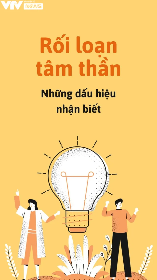 Infographic: Những triệu chứng báo hiệu nguy cơ rối loạn tâm thần - Ảnh 1. Infographic: Những triệu chứng báo hiệu nguy cơ rối loạn tâm thần - Ảnh 1.