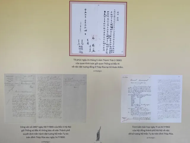 Triển lãm Hồ Gươm, giao lộ Đông - Tây”: Nhìn lại quá trình thay đổi diện mạo của Hồ Gươm - Ảnh 7.