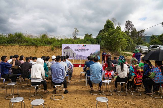 Quỹ Tấm lòng Việt hỗ trợ xây dựng nhà văn hóa tại Huổi Châng, Điện Biên - Ảnh 8.