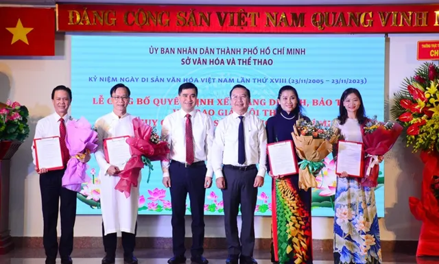 TP Hồ Chí Minh: Công nhận thêm 3 di tích cấp thành phố - Ảnh 1.