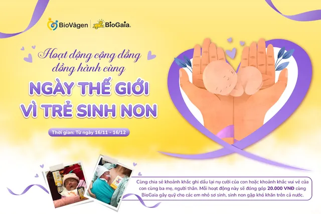 BioVågen Việt Nam dành tặng thuốc hiếm cho bệnh nhân nhi trong ngày “Thế giới vì trẻ sinh non” - Ảnh 3.