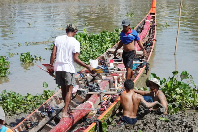 Sẵn sàng lễ hội đua ghe Ngo tỉnh Sóc Trăng - Ảnh 7.