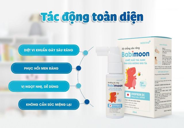 Babimoon – Xịt chống sâu răng cho bé ứng dụng công nghệ Nhật Bản - Ảnh 3.