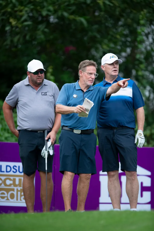 Chiêm ngưỡng các golfer huyền thoại vung gậy ở Vinpearl DIC Legends Việt Nam 2023 - Ảnh 2. Chiêm ngưỡng các golfer huyền thoại vung gậy ở Vinpearl DIC Legends Việt Nam 2023 - Ảnh 2.