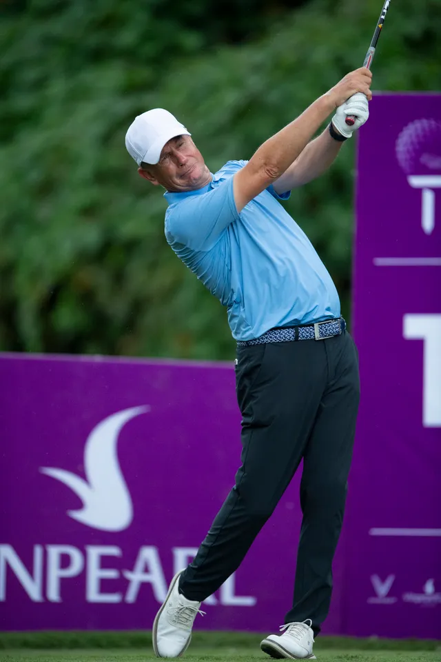 Chiêm ngưỡng các golfer huyền thoại vung gậy ở Vinpearl DIC Legends Việt Nam 2023 - Ảnh 5. Chiêm ngưỡng các golfer huyền thoại vung gậy ở Vinpearl DIC Legends Việt Nam 2023 - Ảnh 5.