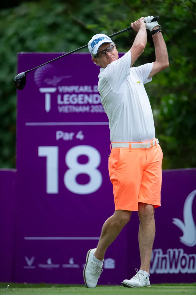 Chiêm ngưỡng các golfer huyền thoại vung gậy ở Vinpearl DIC Legends Việt Nam 2023 - Ảnh 3. Chiêm ngưỡng các golfer huyền thoại vung gậy ở Vinpearl DIC Legends Việt Nam 2023 - Ảnh 3.