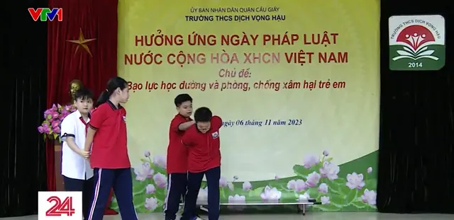 Học sinh Hà Nội hào hứng tham gia cuộc thi Trường học không ma túy - Ảnh 1.