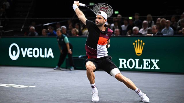 Djokovic và Dimitrov vào chung kết Paris Masters - Ảnh 4.