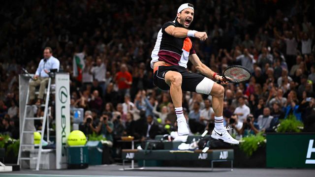 Djokovic và Dimitrov vào chung kết Paris Masters - Ảnh 5.