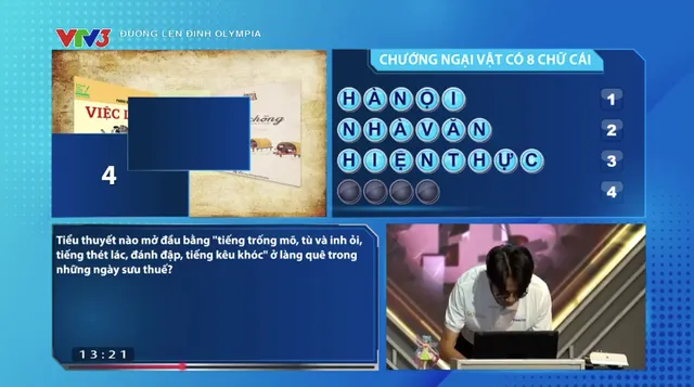 Đường lên đỉnh Olympia: Nam sinh Thanh Hóa toàn thắng, giành giải Nhất tuần - Ảnh 4.