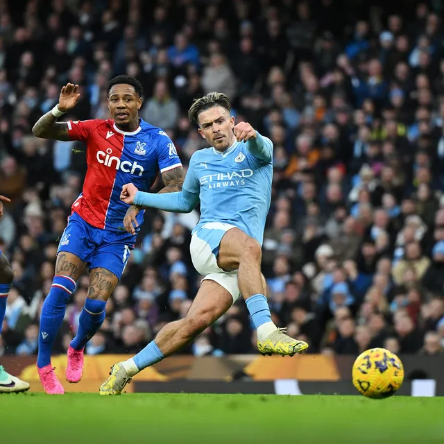 Man City đánh rơi chiến thắng trước Crystal Palace ở phút bù giờ   - Ảnh 1.