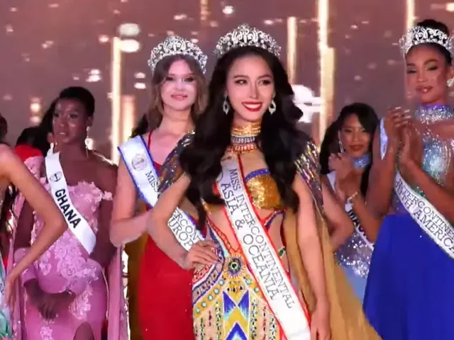 Phần thi ứng xử đưa Ngọc Hằng giành Á hậu 2 Miss Intercontinental 2023 - Ảnh 5.