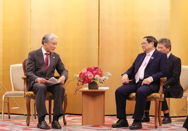 Thủ tướng Phạm Minh Chính tiếp một số Thống đốc của Nhật Bản - Ảnh 2.