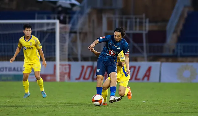 Vòng 6 Night Wolf V.League 1-2023/24: Thép Xanh Nam Định mất ngôi đầu, Hà Nội trở lại đường đua - Ảnh 3.