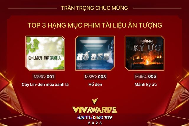 Lộ diện danh sách Top 3 của 8 hạng mục VTV Awards 2023 - Ảnh 1.