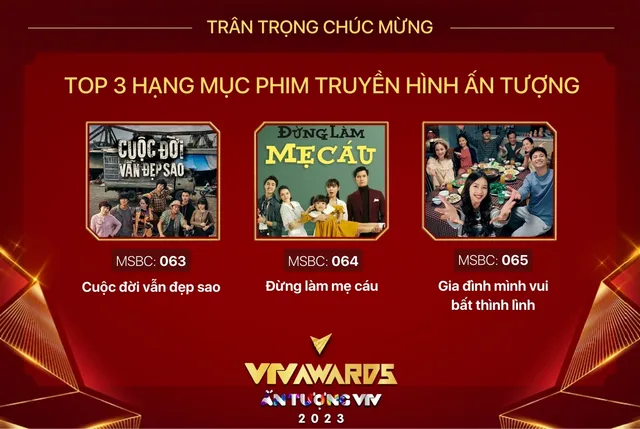 Lộ diện danh sách Top 3 của 8 hạng mục VTV Awards 2023 - Ảnh 6.