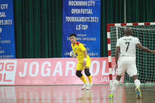 Giải futsal TP.HCM mở rộng năm 2023 – Cúp LS lần thứ XV: Thái Sơn Nam TP.HCM và Blackpearl United bất phân thắng bại - Ảnh 2.