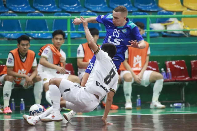 Giải futsal TP.HCM mở rộng năm 2023 – Cúp LS lần thứ XV: Thái Sơn Nam TP.HCM và Blackpearl United bất phân thắng bại - Ảnh 1.