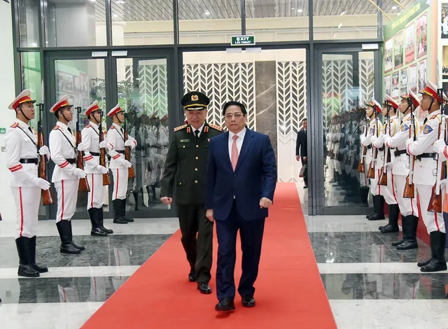 Thủ tướng Phạm Minh Chính dự Hội nghị Công an toàn quốc lần thứ 79 - Ảnh 1.