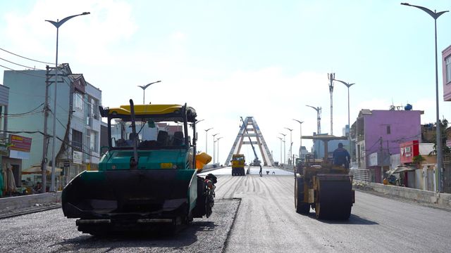 Cầu Trần Hoàng Na gần 800 tỉ đồng ở Cần Thơ thông xe kỹ thuật ngày 30/12 - Ảnh 1.