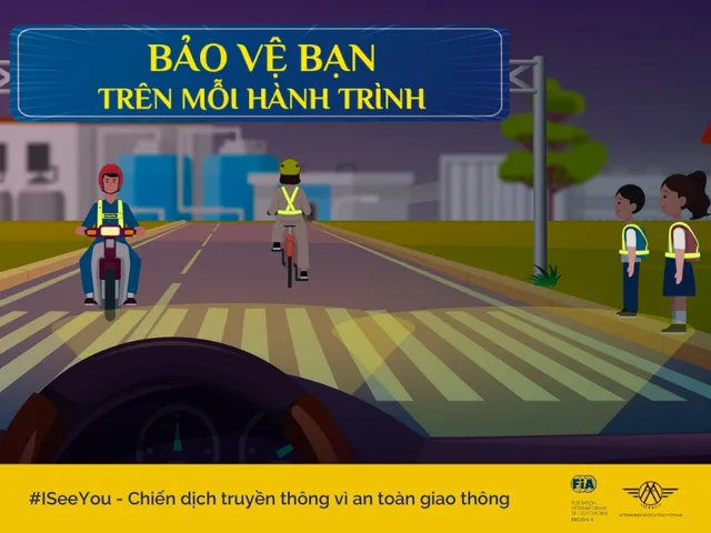 #ISeeYou: 20.000 dây đai phản quang được trao tặng vì mục tiêu an toàn giao thông - Ảnh 1.