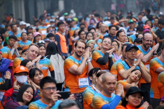 Giải chạy Vì một Việt Nam không có bạo lực với phụ nữ và trẻ em gái năm 2023 - Ảnh 1.