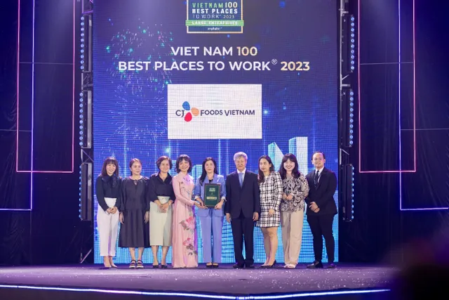 CJ Foods Việt Nam được vinh danh là Nơi Làm Việc Tốt Nhất Việt Nam® 2023 - Ảnh 1.