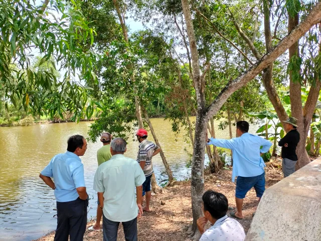 Bạc Liêu: Cảnh báo cá sấu ở các ao, kênh trên địa bàn xã Long Thạnh - Ảnh 1.